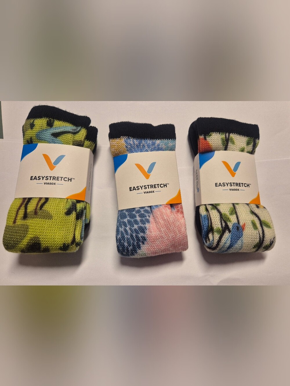 Easystretch Viasox Small 3 Pairs Knee Small/Medium | Womens 5-9 Mens 6-8